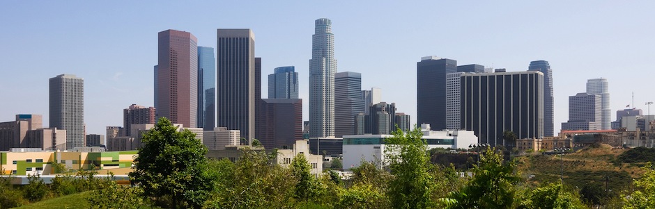 Picture of Los Angeles downtown skyline