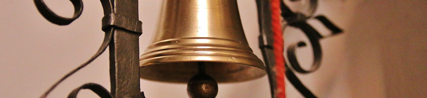 bell being rung as a form of home security