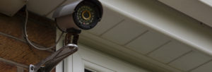 Home Security Monitoring Cameras In Front Of Home