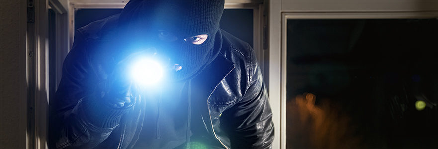 Burglar-in-home